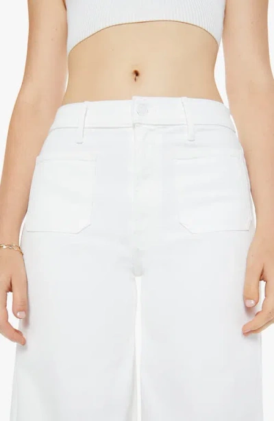 Mother The Undercover Jeans In White