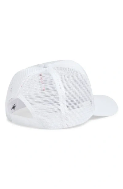 Boys Lie Boys Boys Boys Trucker Hat In White