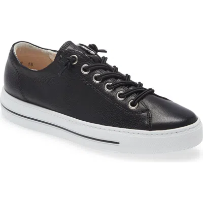 Paul Green Hadley Platform Sneaker In Black