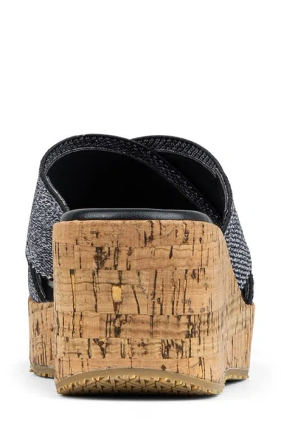 Donald Pliner Jocelyn Platform Wedge Sandal In Purple