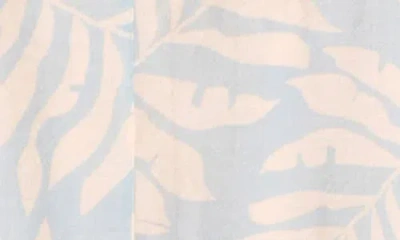 Halogen ® Botanical Print Sleeveless Midi Dress In White