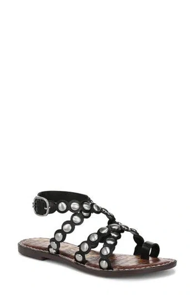 Sam Edelman Women's Gloria Studded Sandals In Black