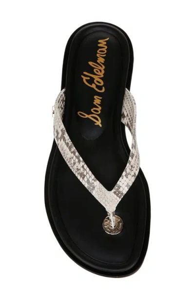 Sam Edelman Remi Flip Flop In Black