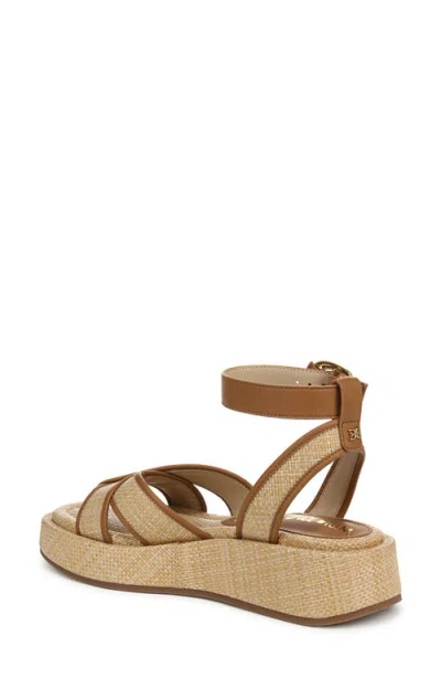 Sam Edelman Nylie Woven Wedge Platform Sandal In Multi