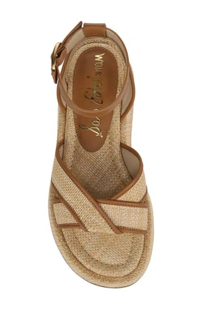 Sam Edelman Nylie Woven Wedge Platform Sandal In Multi