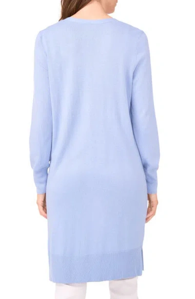 Halogen ® Open Front Longline Cardigan In Blue