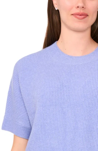 Halogen ® Short Sleeve Sweater In Blue
