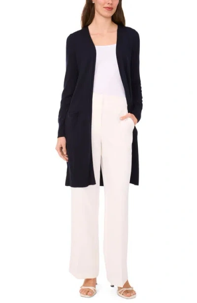 Halogen ® Open Front Longline Cardigan In Animal Print