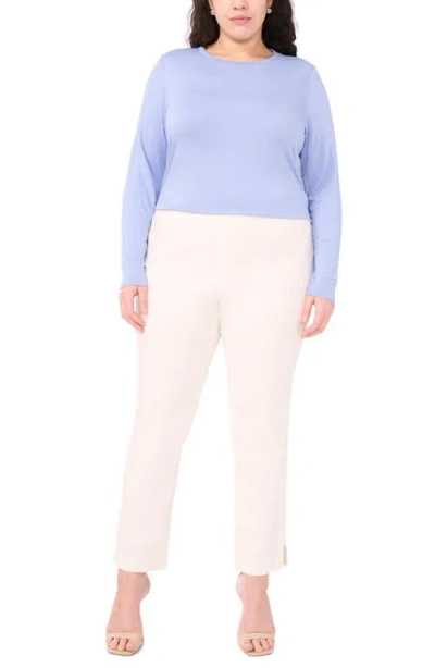 Halogen ® Crewneck Long Sleeve Knit Top In Blue