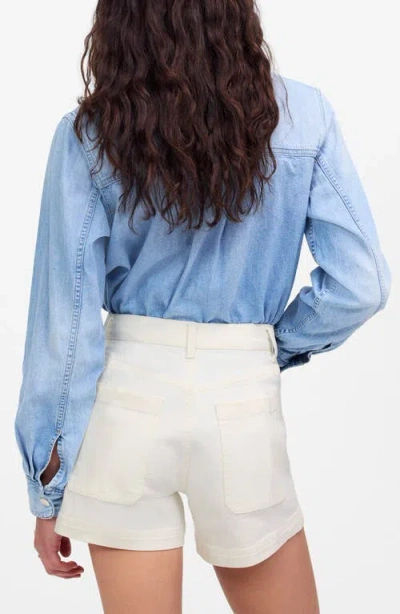 Madewell Emmet Shorts In Vintage Canvas