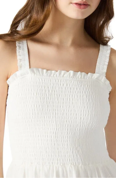 Steve Madden Preston Cotton Eyelet Sundress In White