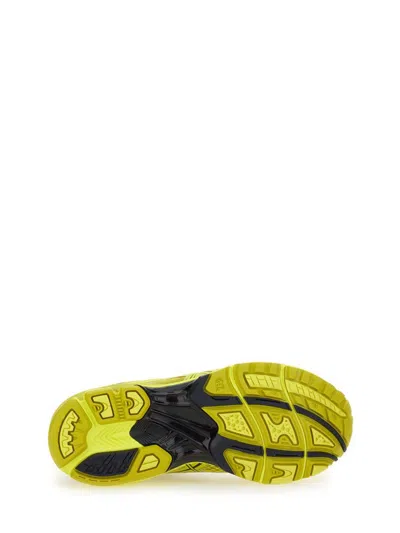 Asics Prada Blue Cotton Clothing Shirts In Yellow