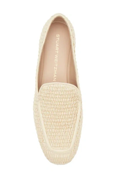 Stuart Weitzman Lee Loafer In Neutral