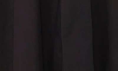 Halogen ® Tie Front Cotton Midi Sundress In Black