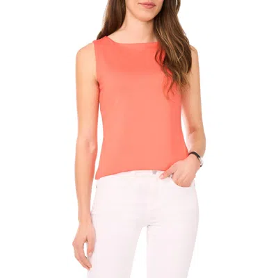 Halogen ® Boat Neck Compression Shell In Animal Print