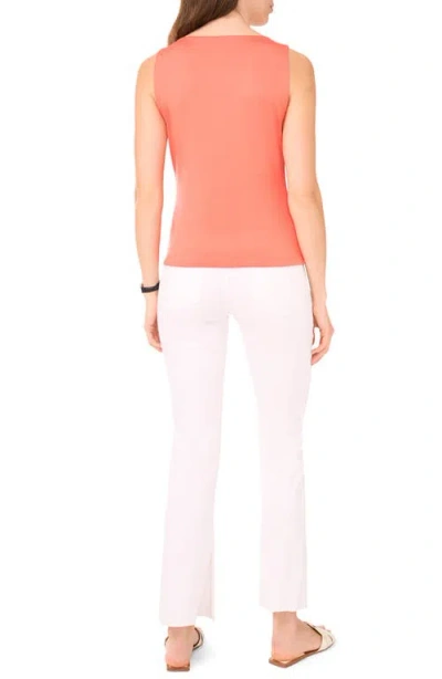 Halogen ® Boat Neck Compression Shell In Animal Print