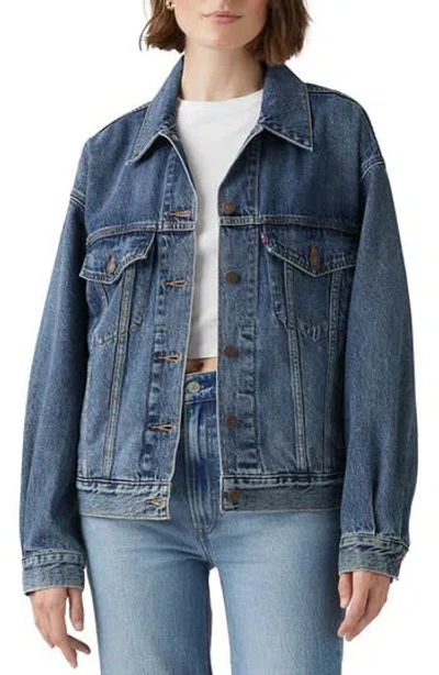 Levi's Womens Soft As Butter Original Trucker Denim Jacket Xs