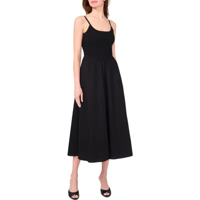 Halogen ® Smocked Cotton Maxi Sundress In Animal Print