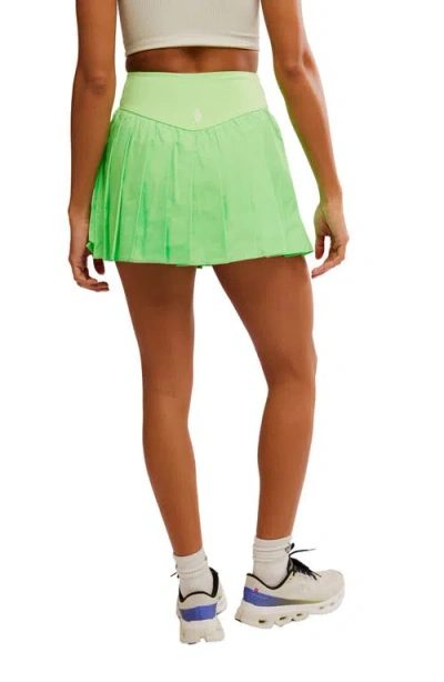 Free People Fp Movement Swing Of Things Pleated Skort In Green