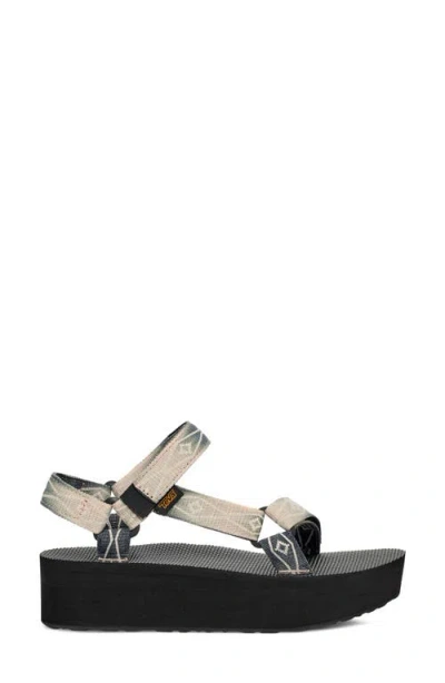 Teva Flatform Universal Sunscape Sandal In Multi