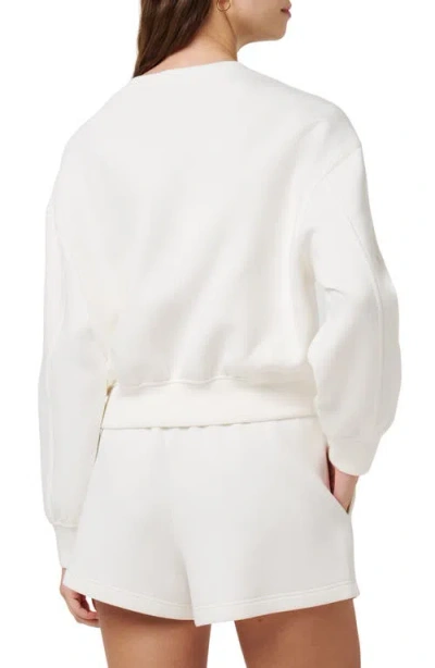 Travismathew Cloudscape Sweatshirt In White