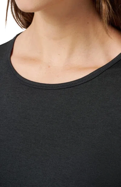 Travismathew Celestia Long Sleeve Performance T-shirt In Black