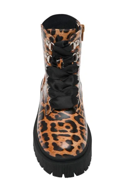 Dolce Vita Dv By  Kids' Chrystal Lace-up Boot In Brown