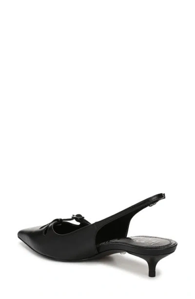 Sam Edelman Fauna Kitten Heel Slingback Pump In Black