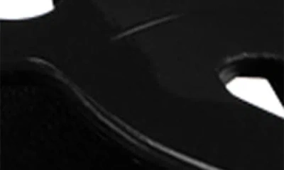 Stuart Weitzman Jasmine Patent Cutout Thong Sandals In Black