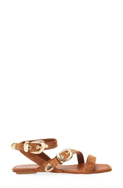 Stuart Weitzman Maven Sandal In Brown