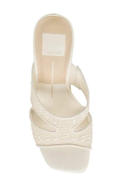 Dolce Vita Gitel Slide Sandal In White