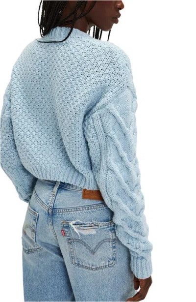 Free People Bonfire Cable Knit Cardigan