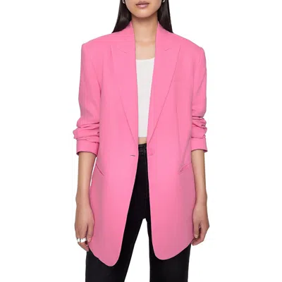 Rebecca Minkoff Sam Oversize Blazer In Pink