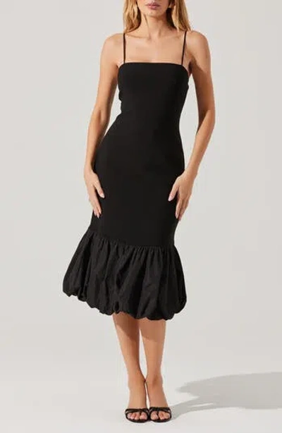 Astr Brittnea Dress In Black In Black