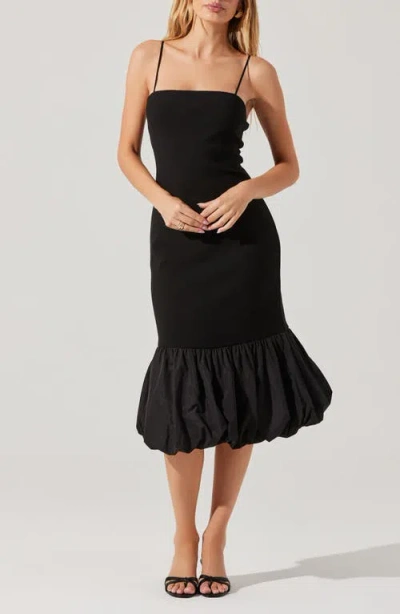 Astr Brittnea Dress In Black In Black