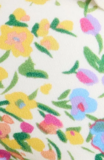 Pacsun Ruffle Bandeau Bikini Top In Multi