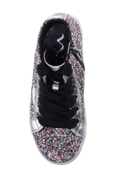 Nina Big Girls Glitter High Top Sneakers In Gold