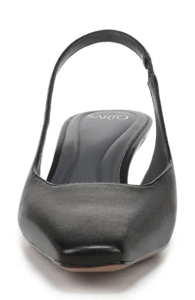 Sarto By Franco Sarto Raven Slingback Kitten Heel Pump In Animal Print