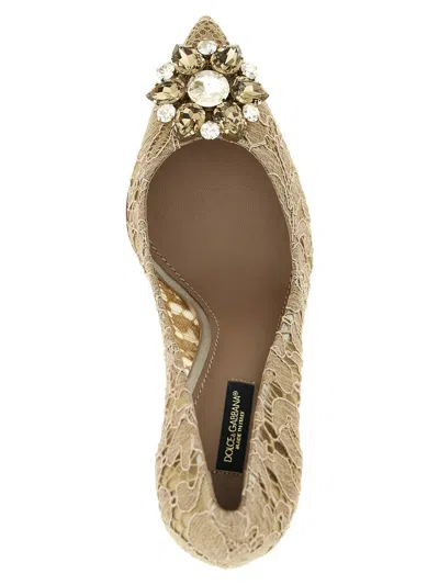 Dolce & Gabbana Bellucci Pumps - Rainbow Collection In Gold
