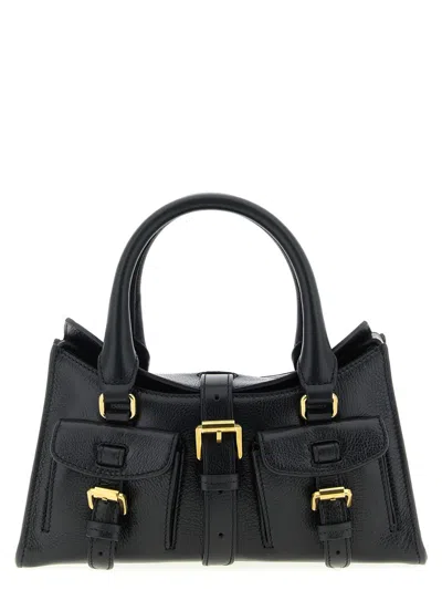 Mulberry Mini Roxanne Handbag In Black