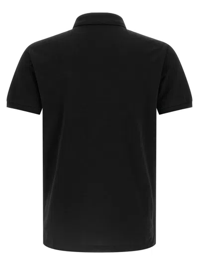 Polo Ralph Lauren Logo Embroidery Polo Shirt In Black