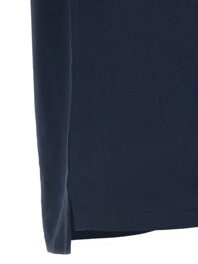 Polo Ralph Lauren Logo Embroidery Polo Shirt In Blue