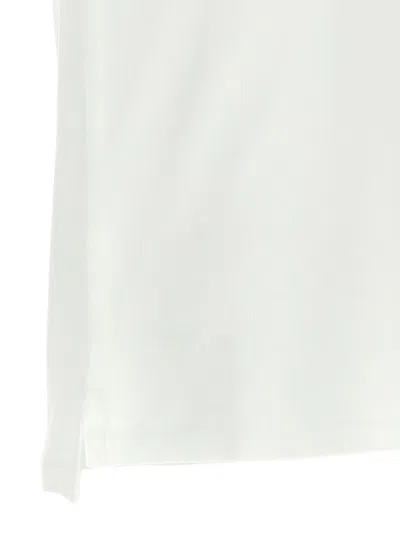 Polo Ralph Lauren Logo Embroidery Polo Shirt In White