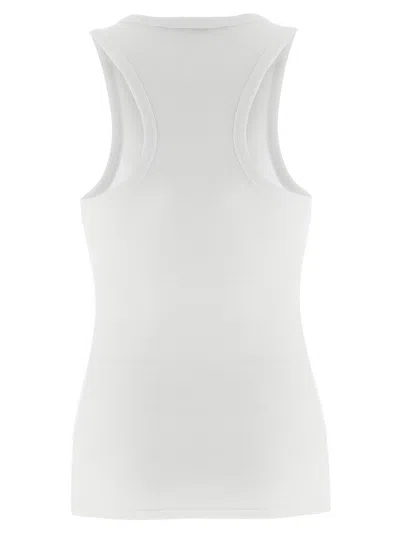 Stella Mccartney Crystal Mini Star Tops White In White