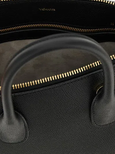 Valextra Mylogo Mini Handbag In Orange