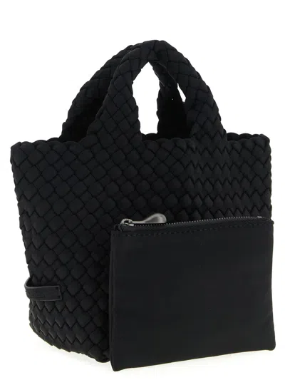Naghedi St. Barths Petit Tote Bag Black In Pattern