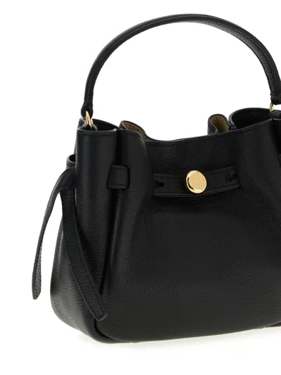 Tory Burch 'romy' Bucket Bag In Black