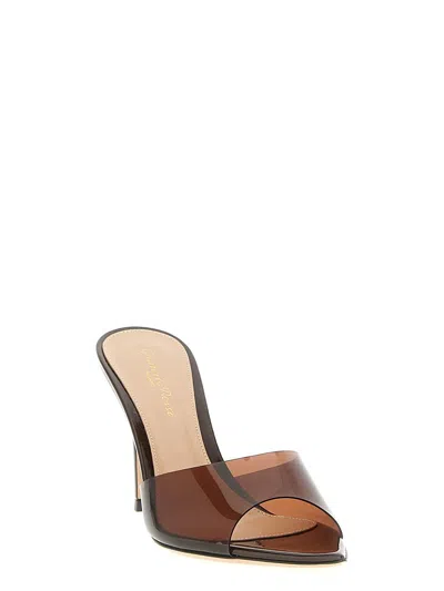 Gianvito Rossi Elle Sandals In Brown