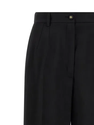 Dolce & Gabbana 'dolce' High Waist Pants In Black