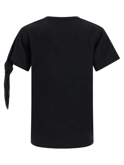 Jw Anderson J. W.anderson Knot T-shirt In Black